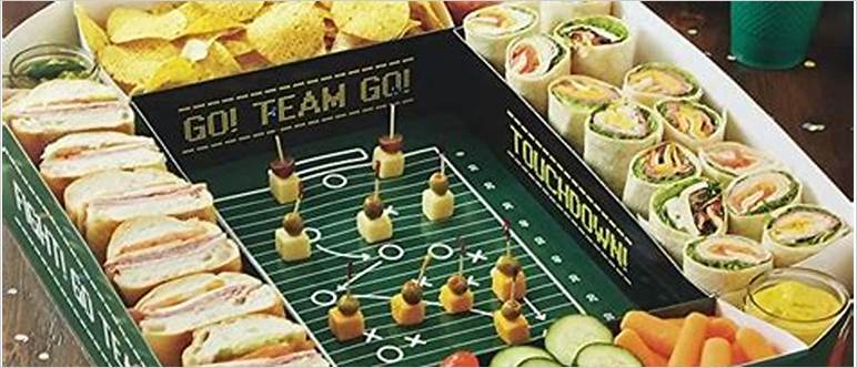 Football stadium food tray
